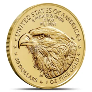 2025 1 oz American Gold Eagle Coin - Brilliant Uncirculated - .9167 Fine Gold