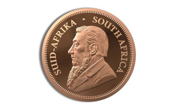 1 oz South African Gold Krugerrand Coin - Random Year - Brilliant Uncirculated - .9167 Fine Gold - Image 2