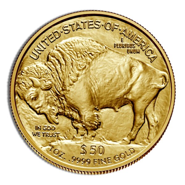 1 oz American Gold Buffalo Coin - Random Year - Brilliant Uncirculated - .9999 Fine Gold - Image 2