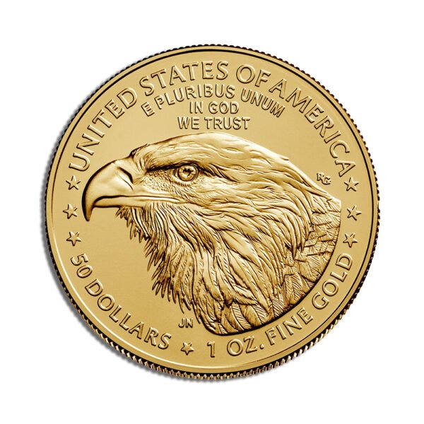 1 oz American Gold Eagle Coin - Random Year - Brilliant Uncirculated - .9167 Fine Gold - Image 2