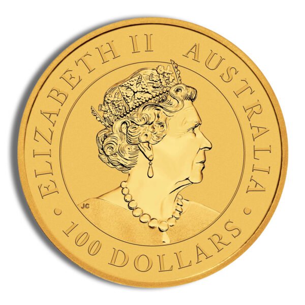 1 oz Australian Gold Kangaroo Coin - Random Year - Brilliant Uncirculated - .9999 Fine Gold - Image 2