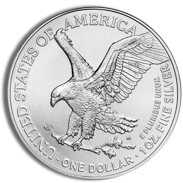 2025 1 oz American Silver Eagle Coin - Brilliant Uncirculated - .999 Fine Silver - Image 2
