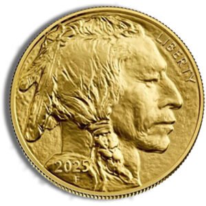 2025 1 oz American Gold Buffalo Coin - Brilliant Uncirculated - .9999 Fine Gold