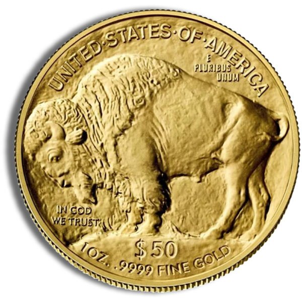 2025 1 oz American Gold Buffalo Coin - Brilliant Uncirculated - .9999 Fine Gold - Image 2