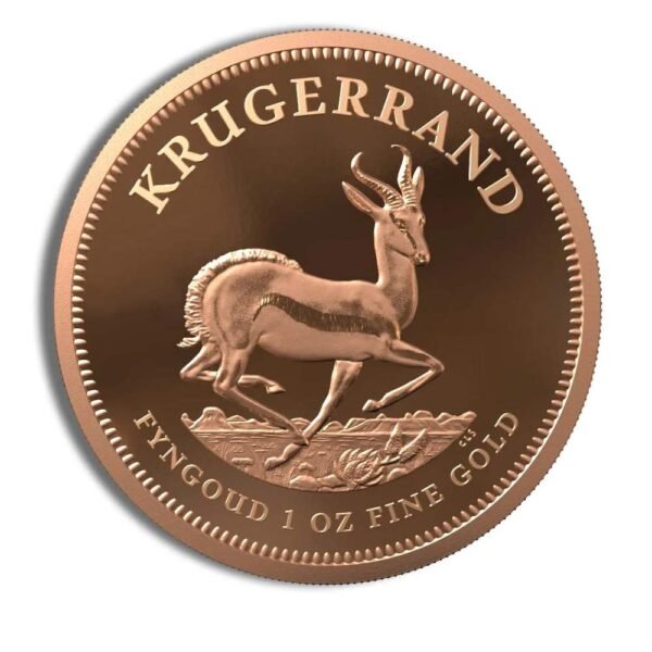 2025 Krugerrand gold coin with springbok design, a top choice among Ponte Vedra gold buyers in Florida