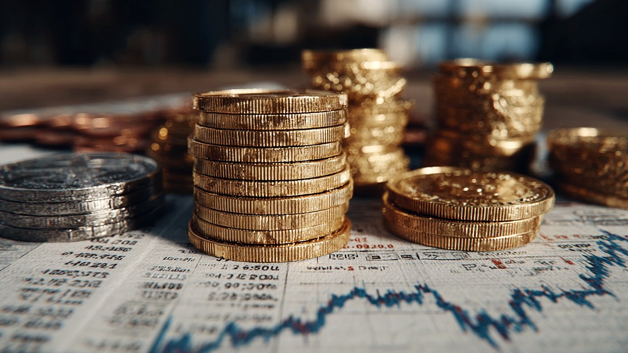 Valcambi gold bars and American Gold Eagle coin beneath blog headline about selling gold in Florida